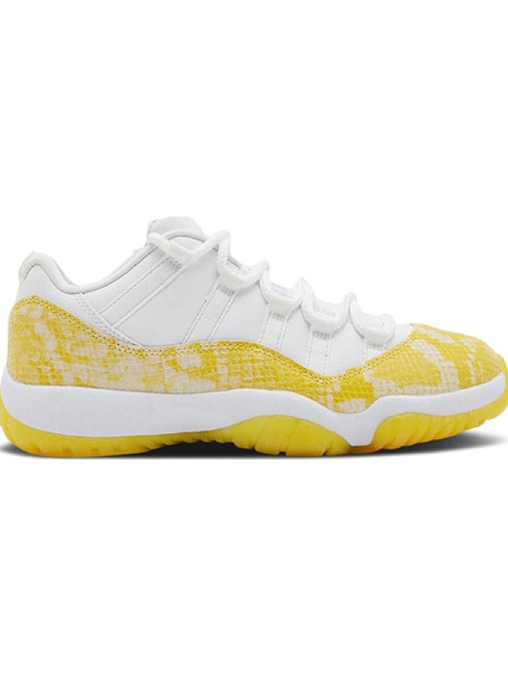 [BRAND NEW] AIR JORDAN 11 RETRO LOW YELLOW SNAKESKIN WOMENS SIZE 5.5 SNEAKERS